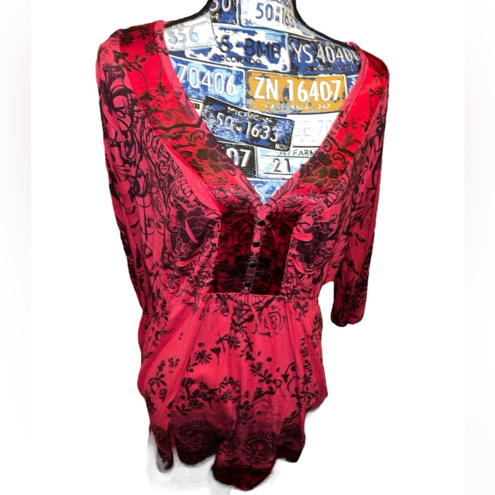One World tunic top Live And Let Live Tops